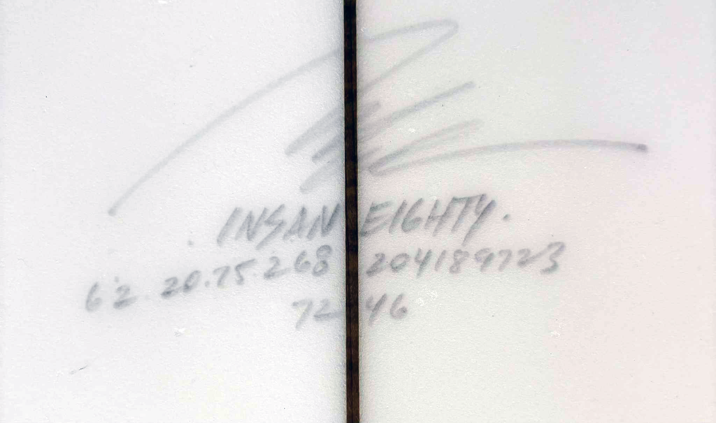 6'2" x 20.75 x 2.68 INSANITY