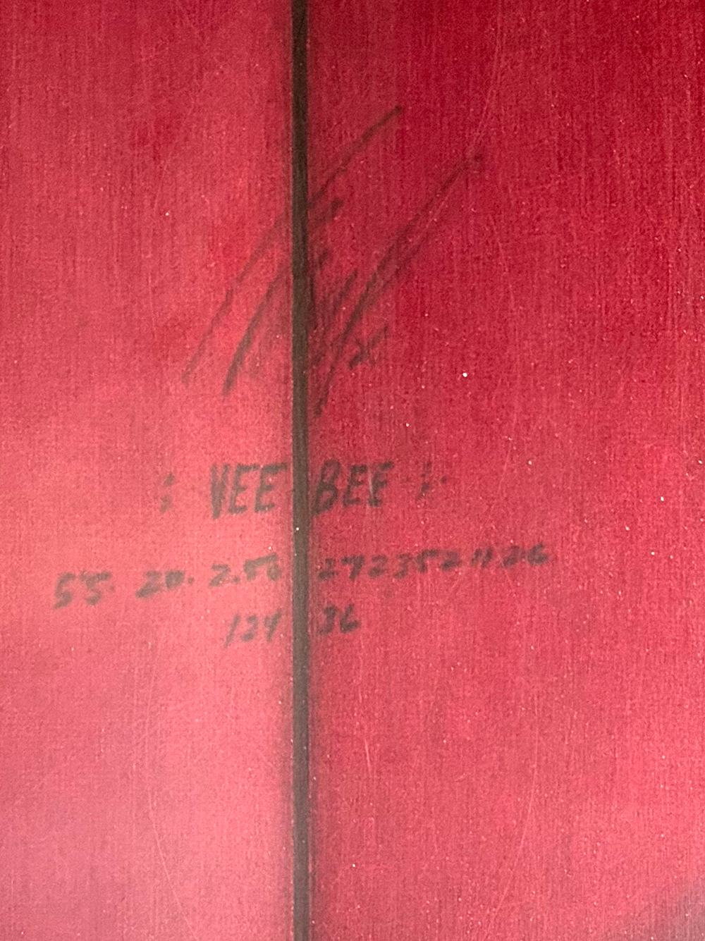 VEE BEE /  5'5" x 20 x 2.58