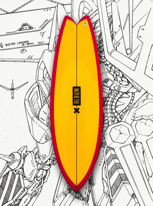 VEE BEE / 5'3" × 19.75 × 2.4 / 26.7L